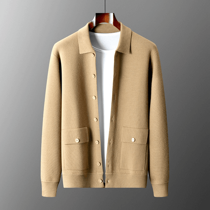 LORMIER CASHMERE JACKET - LORMIER - 
