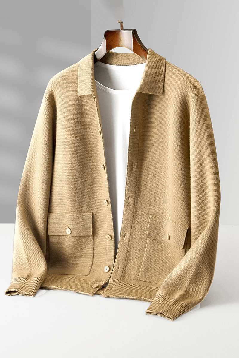 LORMIER CASHMERE JACKET - LORMIER - 