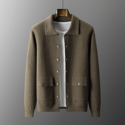 LORMIER CASHMERE JACKET - LORMIER - 
