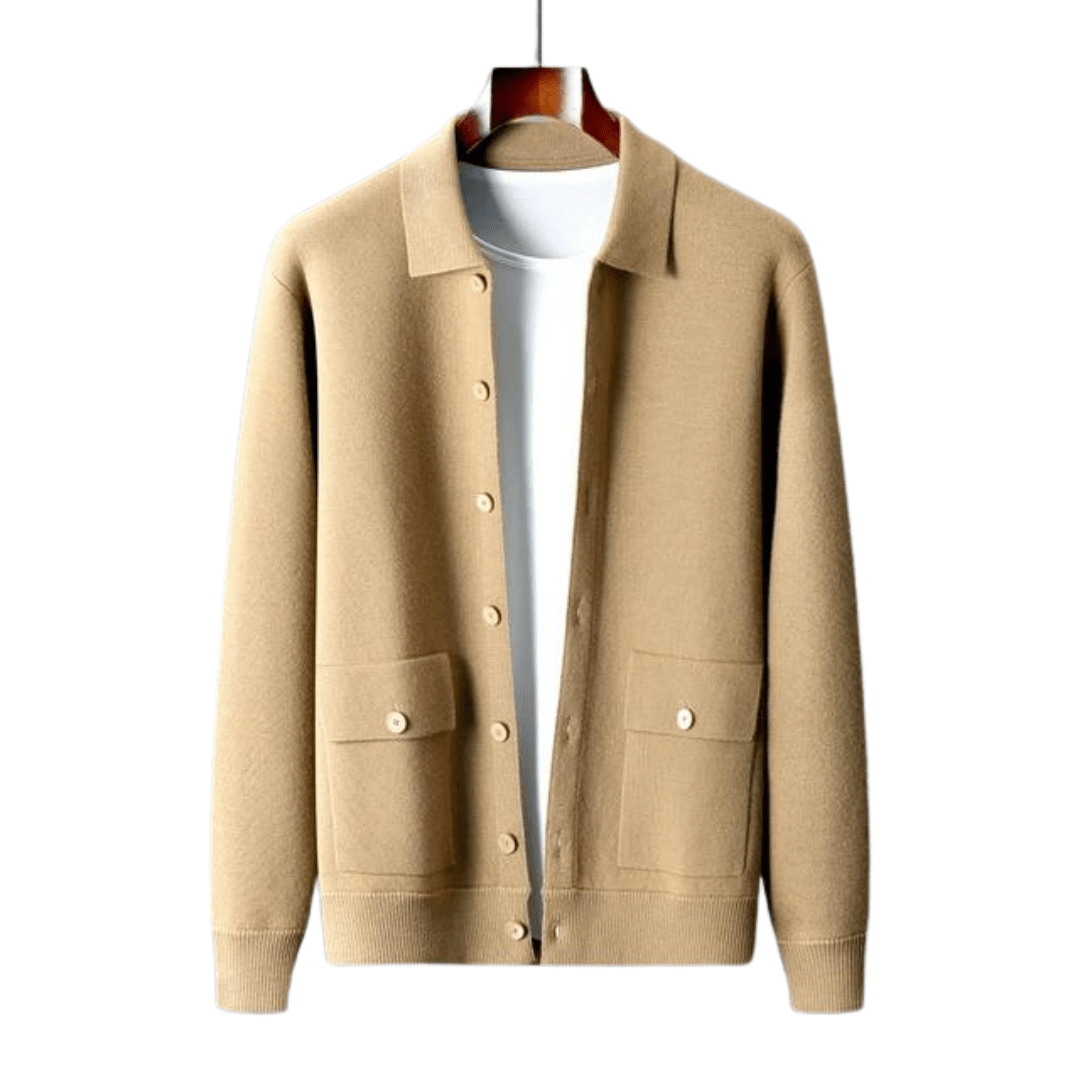LORMIER CASHMERE JACKET - LORMIER - 