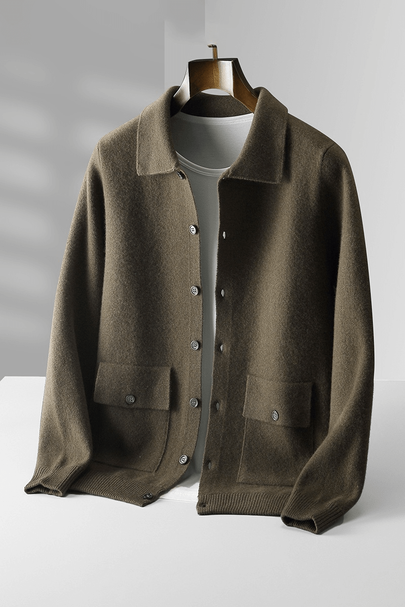 LORMIER CASHMERE JACKET - LORMIER - 