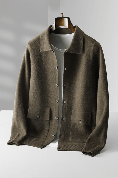LORMIER CASHMERE JACKET - LORMIER - 