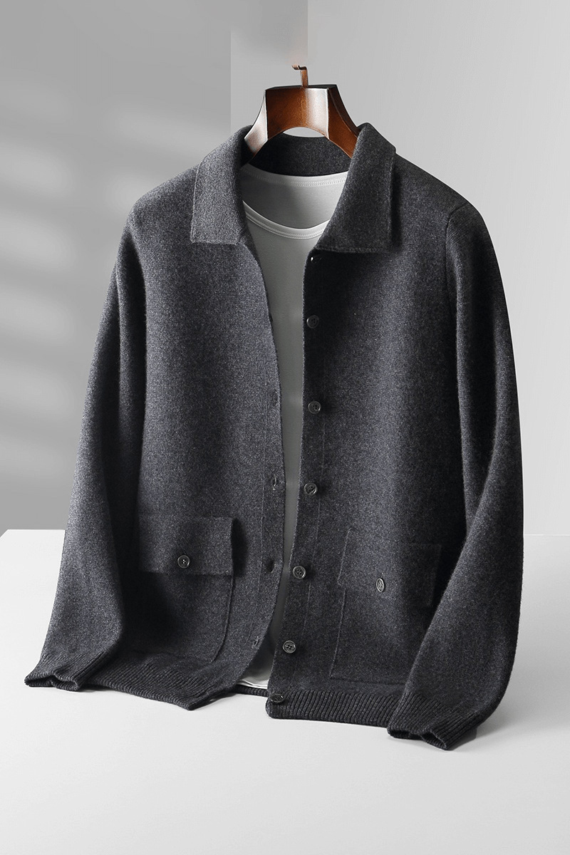 LORMIER CASHMERE JACKET - LORMIER - 