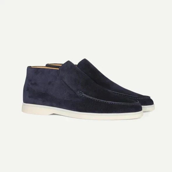 LORMIER HIGH SUEDE SHOES - LORMIER - 
