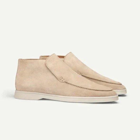 LORMIER HIGH SUEDE SHOES - LORMIER - 