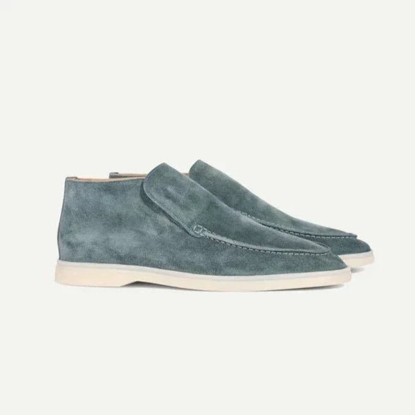 LORMIER HIGH SUEDE SHOES - LORMIER - 