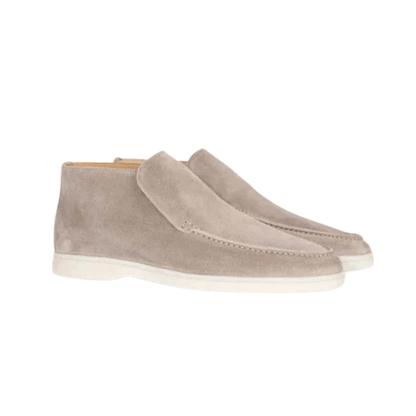 LORMIER HIGH SUEDE SHOES - LORMIER - 