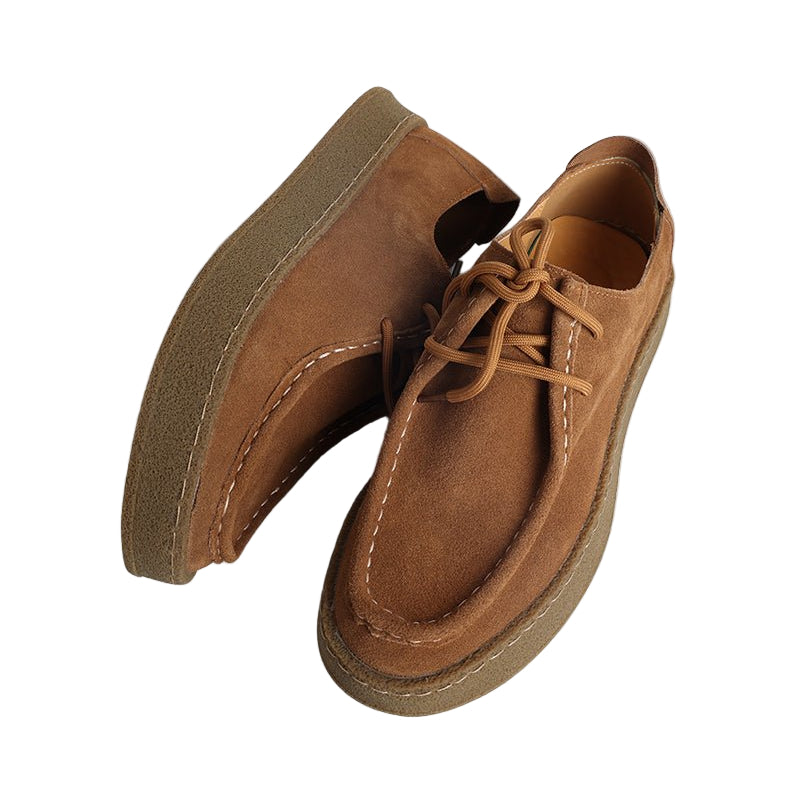 LORMIER PREMIUM SUEDE CITY SHOES - LORMIER - 