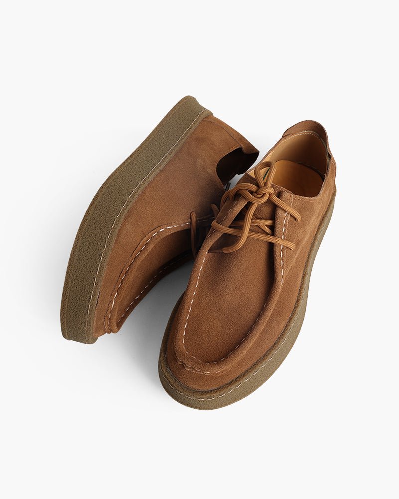 LORMIER PREMIUM SUEDE CITY SHOES - LORMIER - 