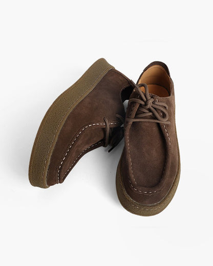 LORMIER PREMIUM SUEDE CITY SHOES - LORMIER - 