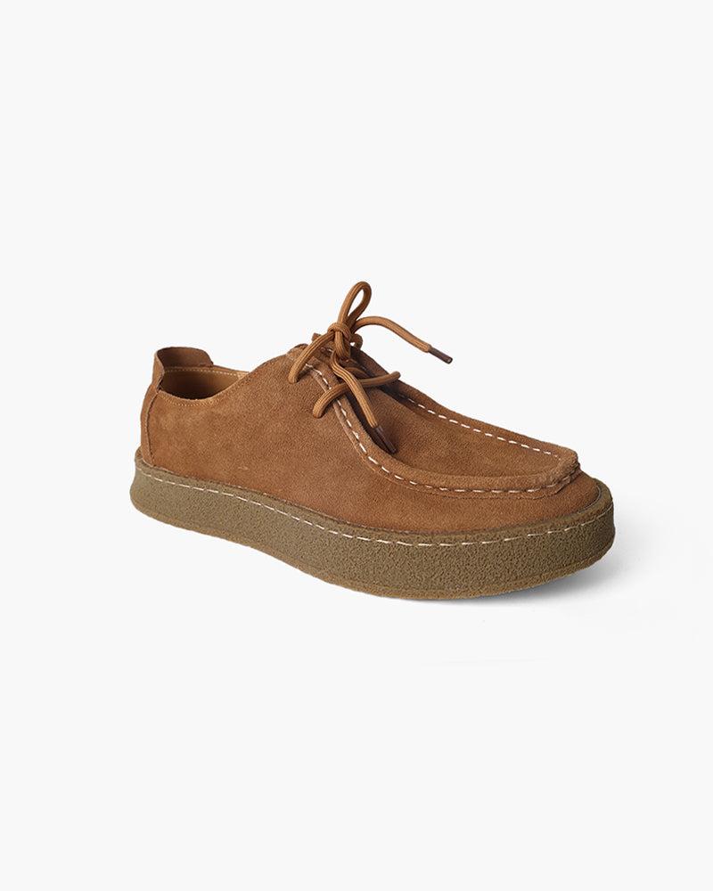 LORMIER PREMIUM SUEDE CITY SHOES - LORMIER - 