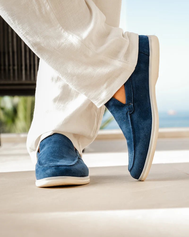 LORMIER PREMIUM SUEDE LOAFERS - LORMIER - 