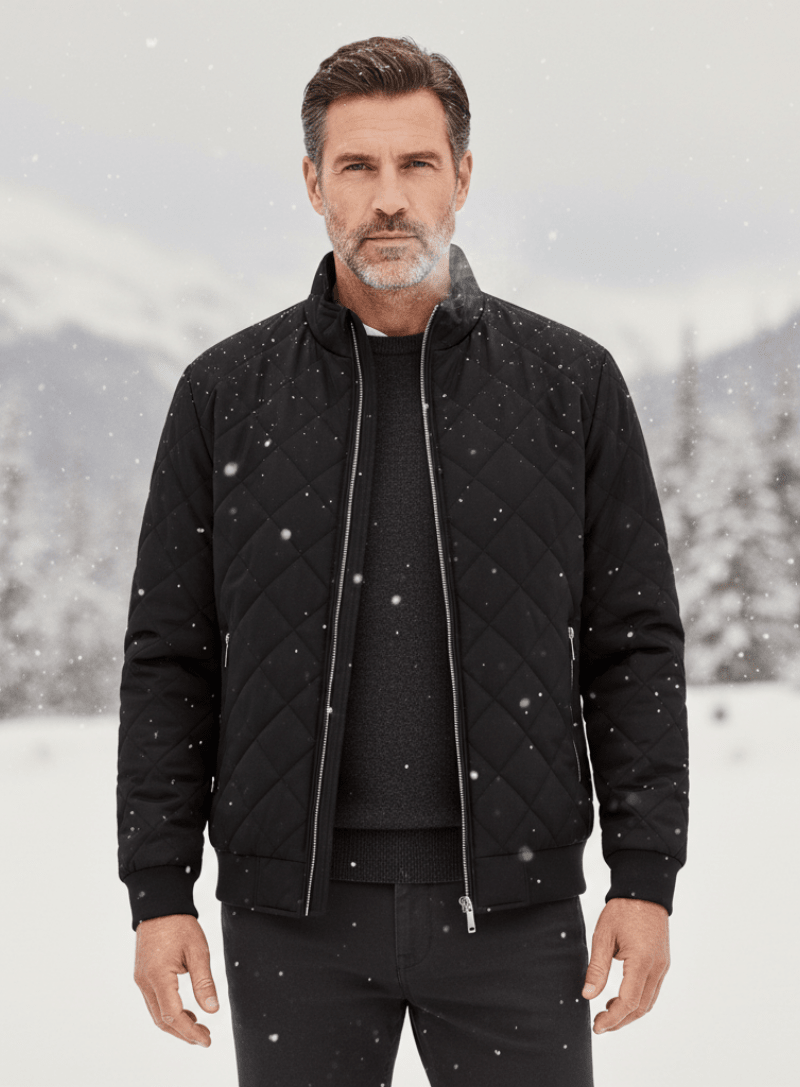 LORMIER QUILTED WINTER JACKET - LORMIER - 