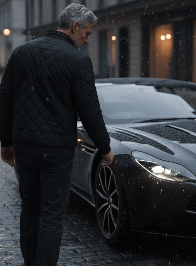 LORMIER QUILTED WINTER JACKET - LORMIER - 