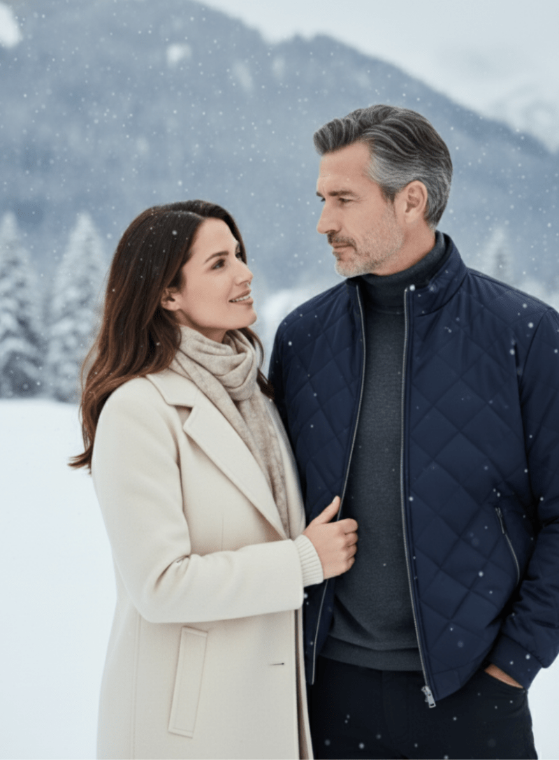 LORMIER QUILTED WINTER JACKET - LORMIER - 