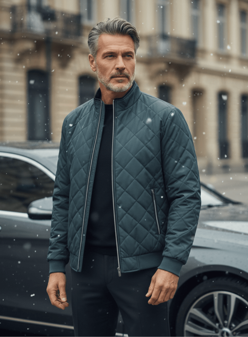 LORMIER QUILTED WINTER JACKET - LORMIER - 