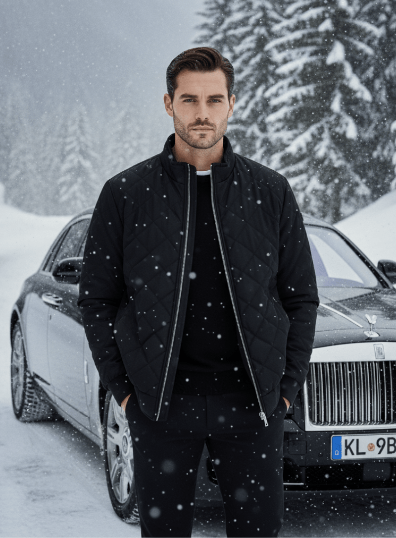 LORMIER QUILTED WINTER JACKET - LORMIER - 