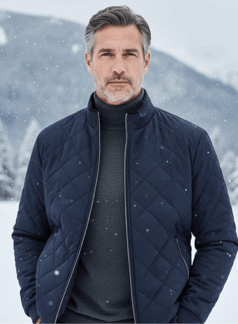 LORMIER QUILTED WINTER JACKET - LORMIER - 