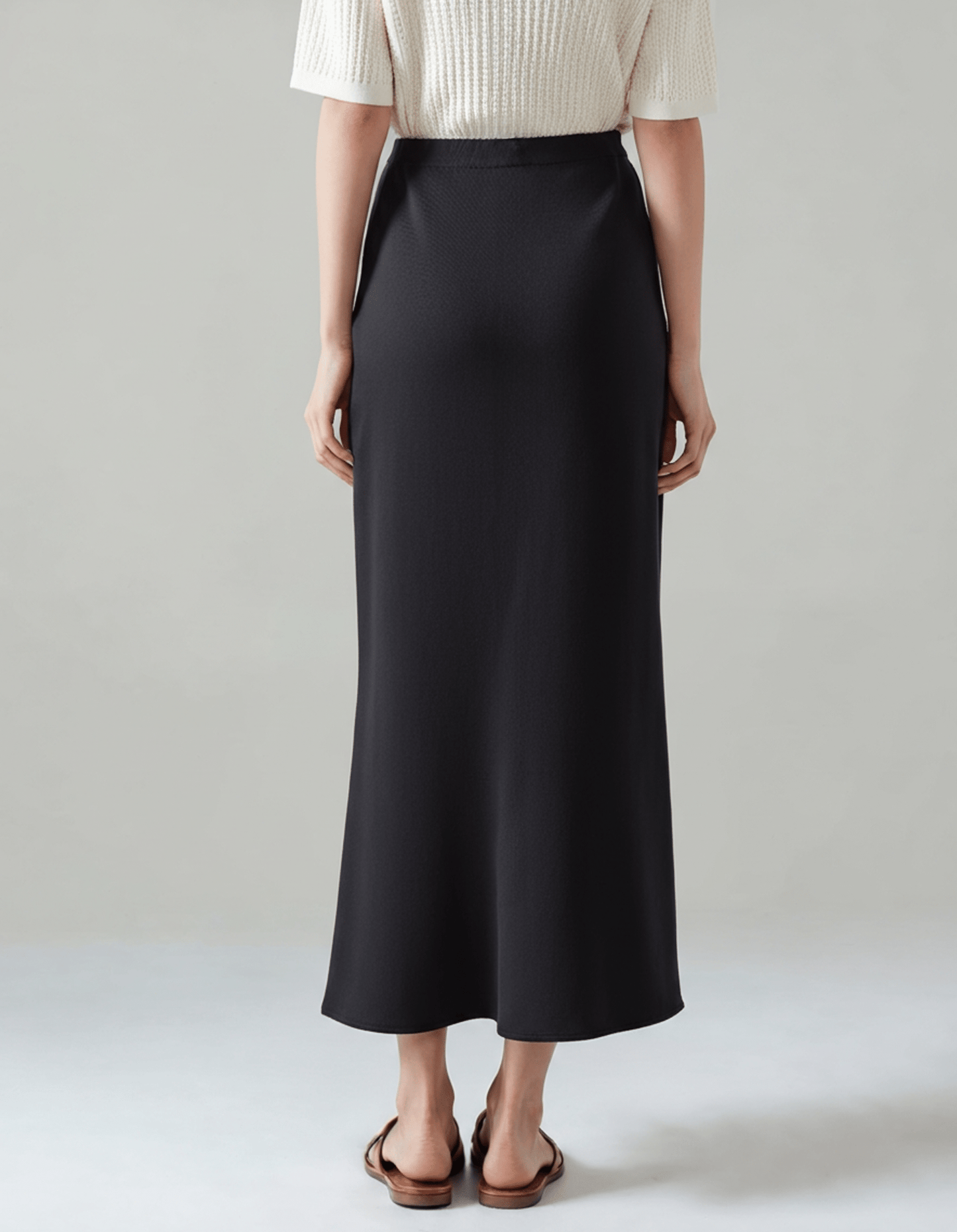 LORMIER SILK SKIRT - LORMIER - 