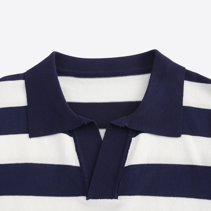 LORMIER STRIPED POLO - LORMIER - 