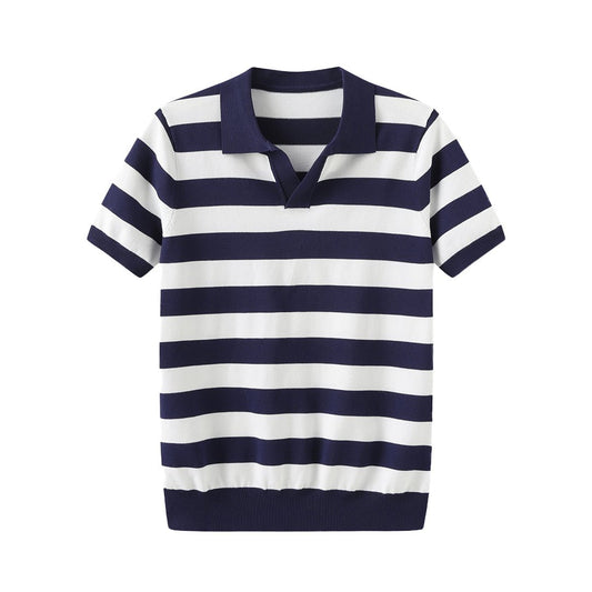 LORMIER STRIPED POLO - LORMIER - 