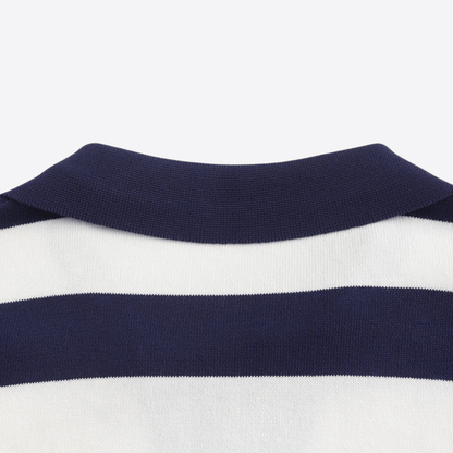 LORMIER STRIPED POLO - LORMIER - 