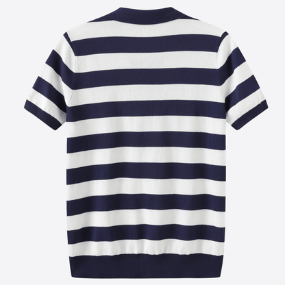 LORMIER STRIPED POLO - LORMIER - 
