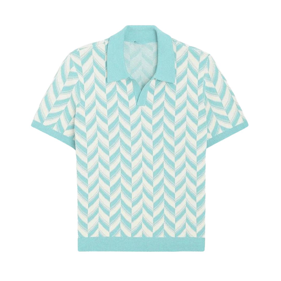 LORMIER V - NECK POLO SHIRT - LORMIER - 