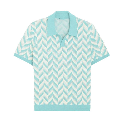 LORMIER V - NECK POLO SHIRT - LORMIER - 