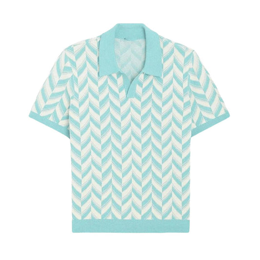 LORMIER V - NECK POLO SHIRT - LORMIER - 