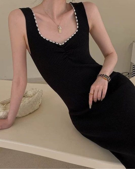 LUNA KNIT DRESS - LORMIER - 