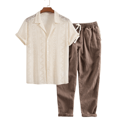 MALÉ - SHORT - SLEEVED SET - LORMIER - 