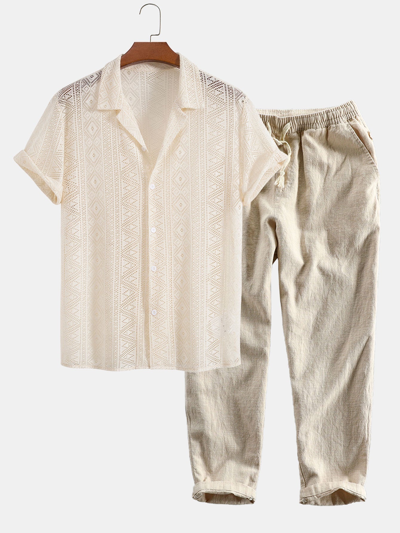 MALÉ - SHORT - SLEEVED SET - LORMIER - 