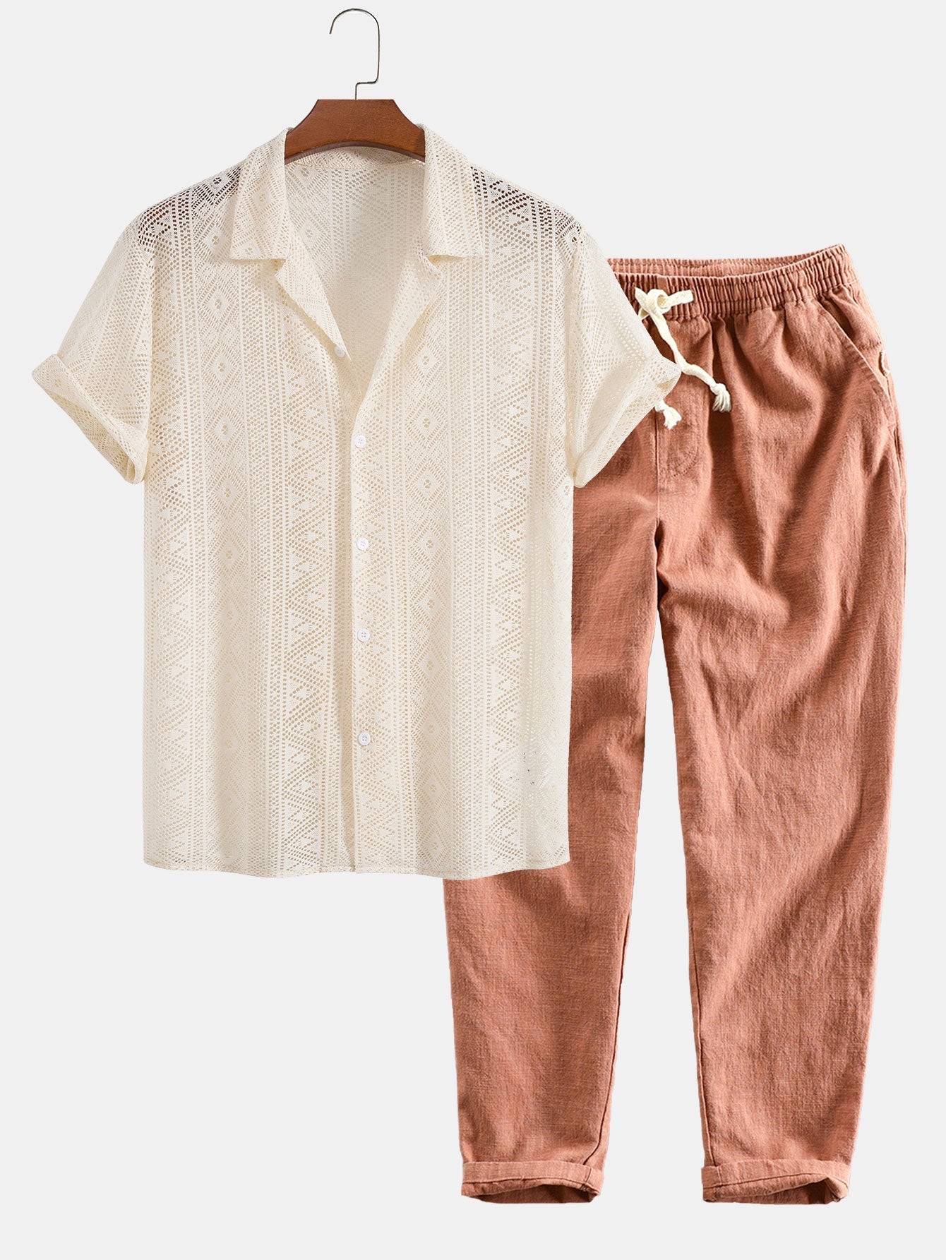 MALÉ - SHORT - SLEEVED SET - LORMIER - 