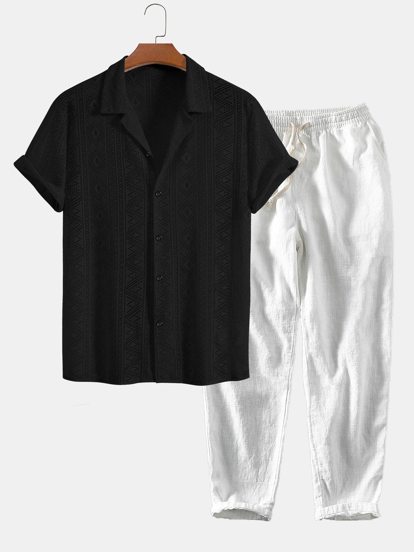 MALÉ - SHORT - SLEEVED SET - LORMIER - 