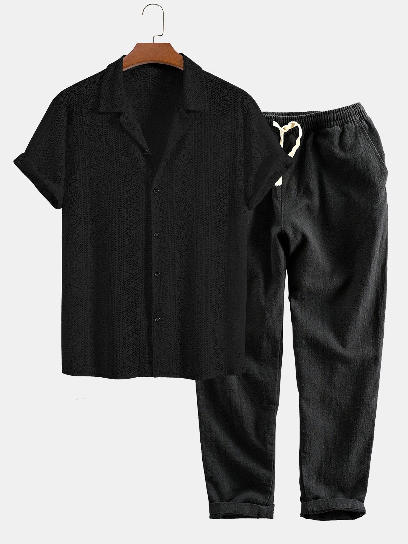 MALÉ - SHORT - SLEEVED SET - LORMIER - 