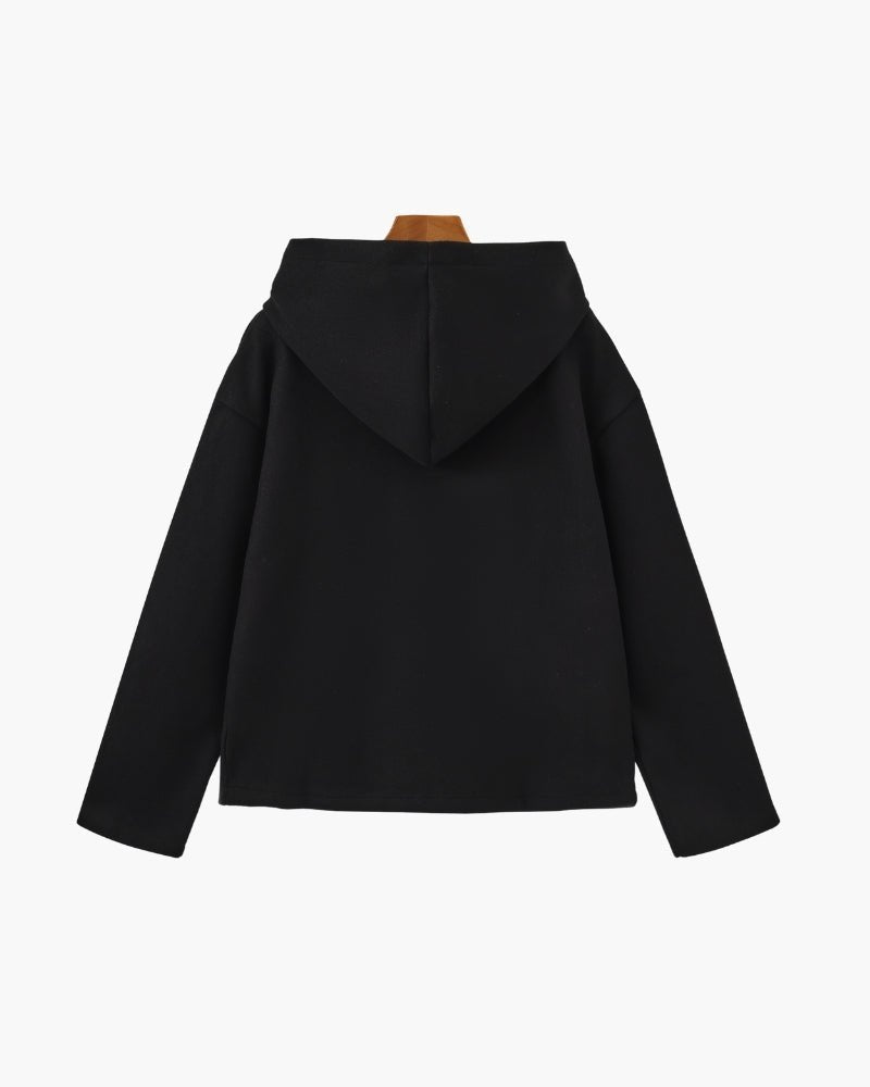 MARLOW WOOL ZIP COAT - LORMIER - 