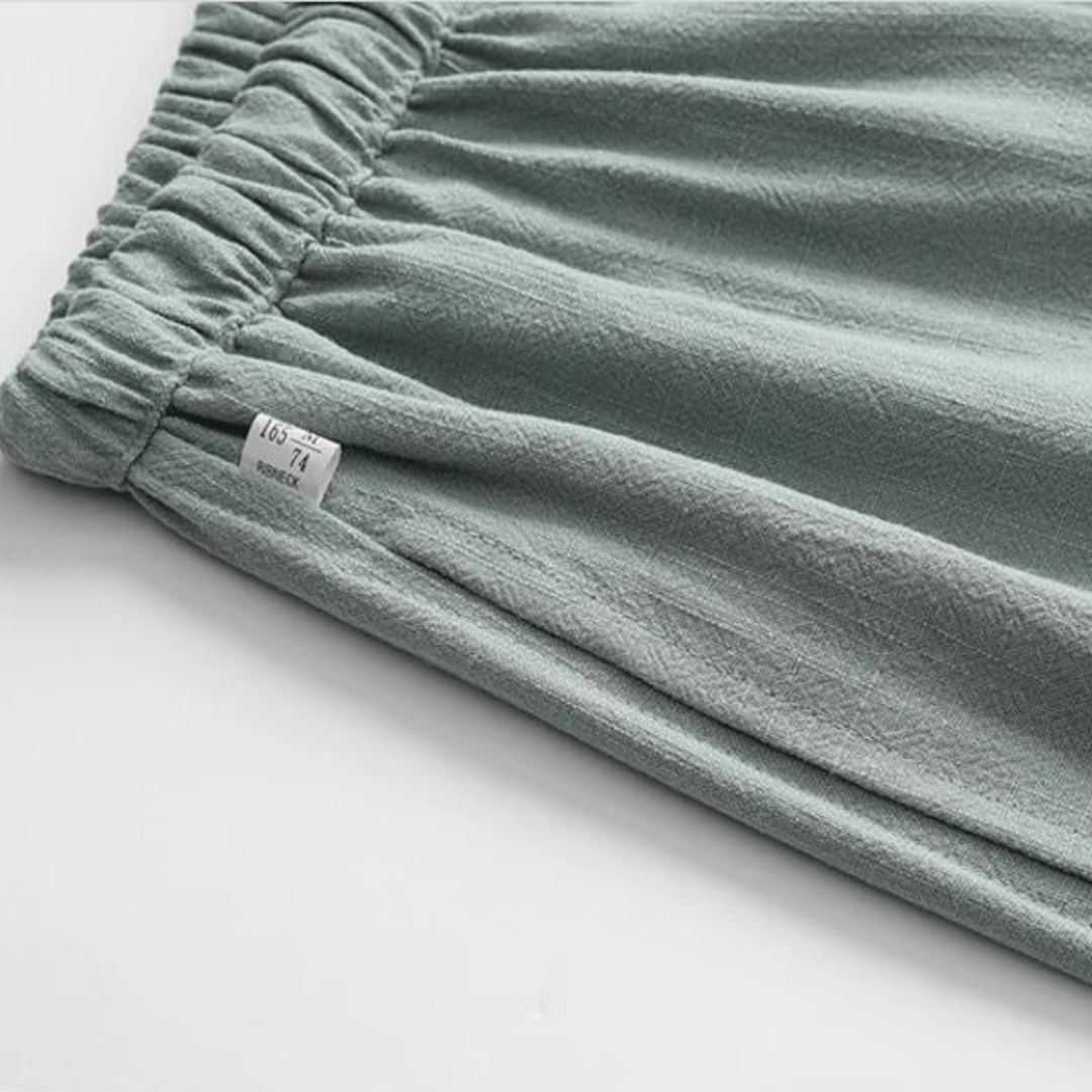 MARRAKECH - LINEN PANTALON (OVERSIZED FIT) - LORMIER - 