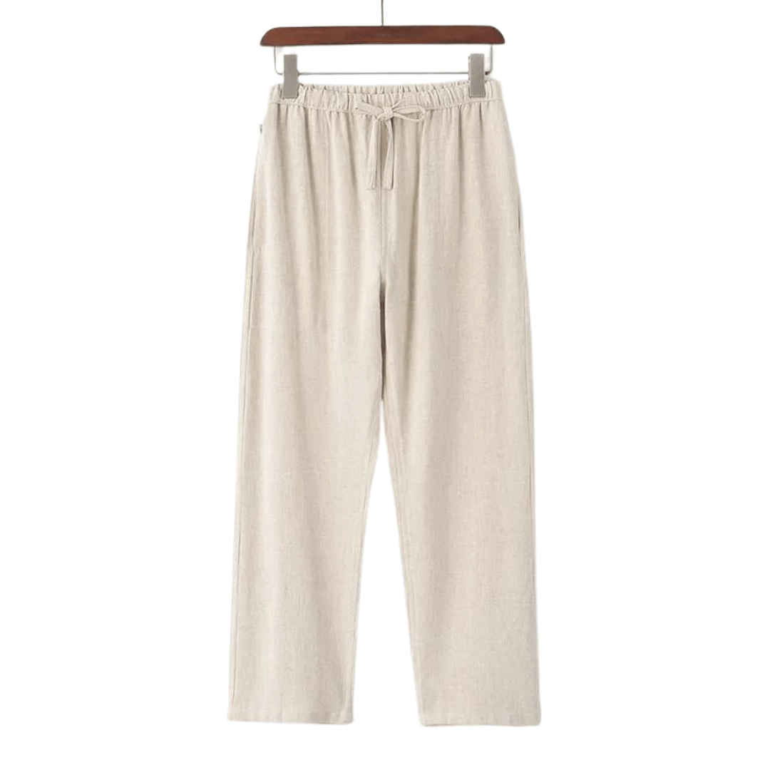 MARRAKECH - LINEN PANTALON (OVERSIZED FIT) - LORMIER - 