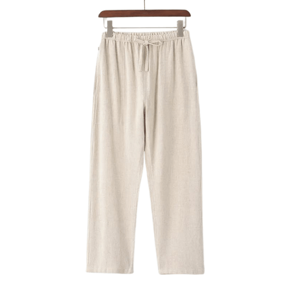 MARRAKECH - LINEN PANTALON (OVERSIZED FIT) - LORMIER - 