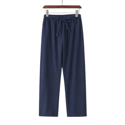 MARRAKECH - LINEN PANTALON (OVERSIZED FIT) - LORMIER - 