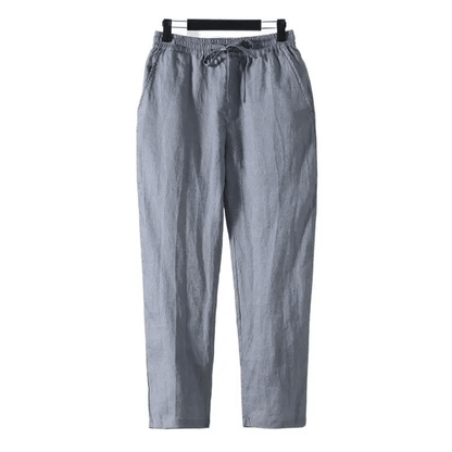 MARRAKECH - LINEN PANTALON (STRAIGHT FIT) - LORMIER - 