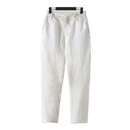 MARRAKECH - LINEN PANTALON (STRAIGHT FIT) - LORMIER - 