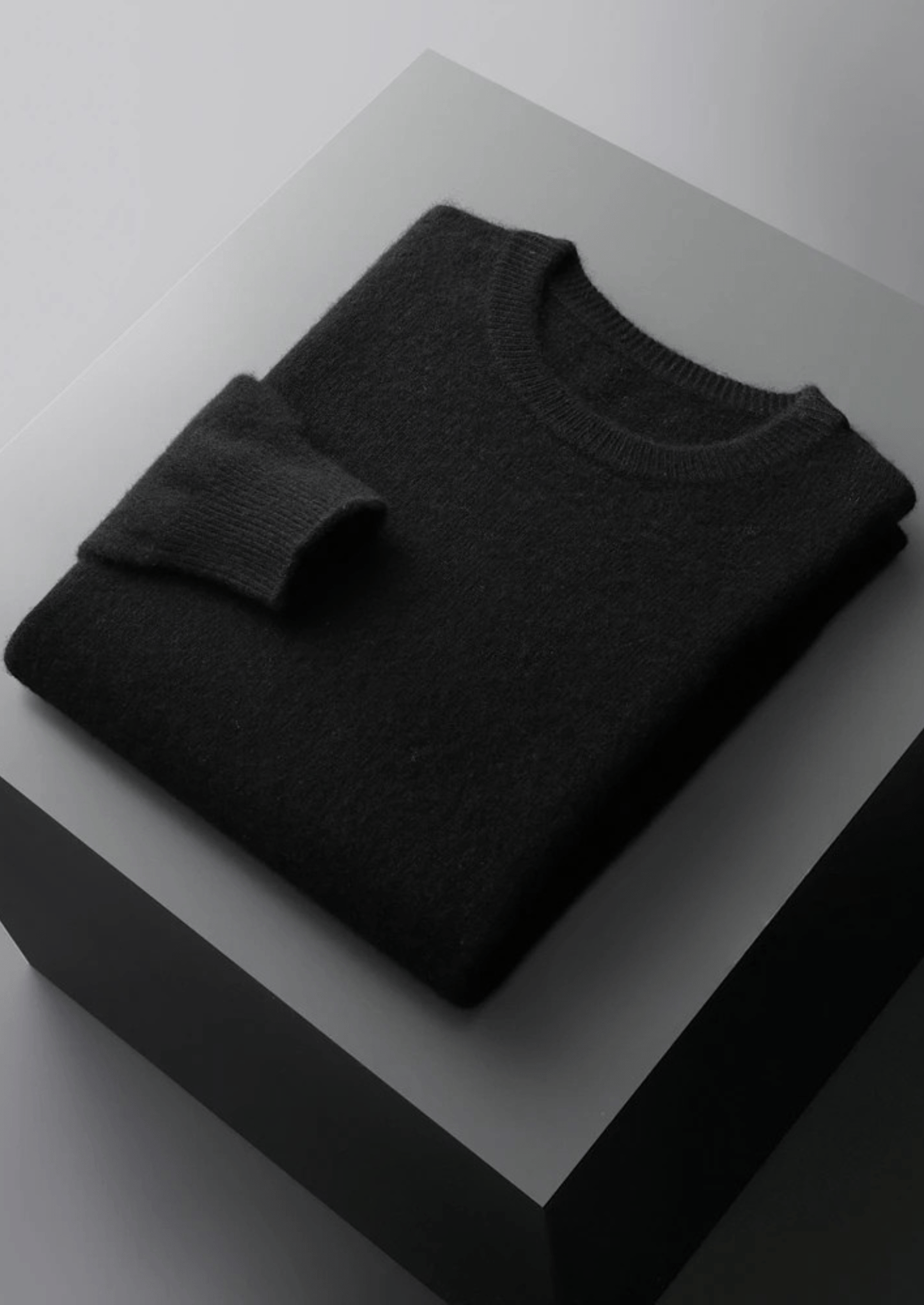MERINO WOOL CLASSIC CREWNECK - LORMIER - 