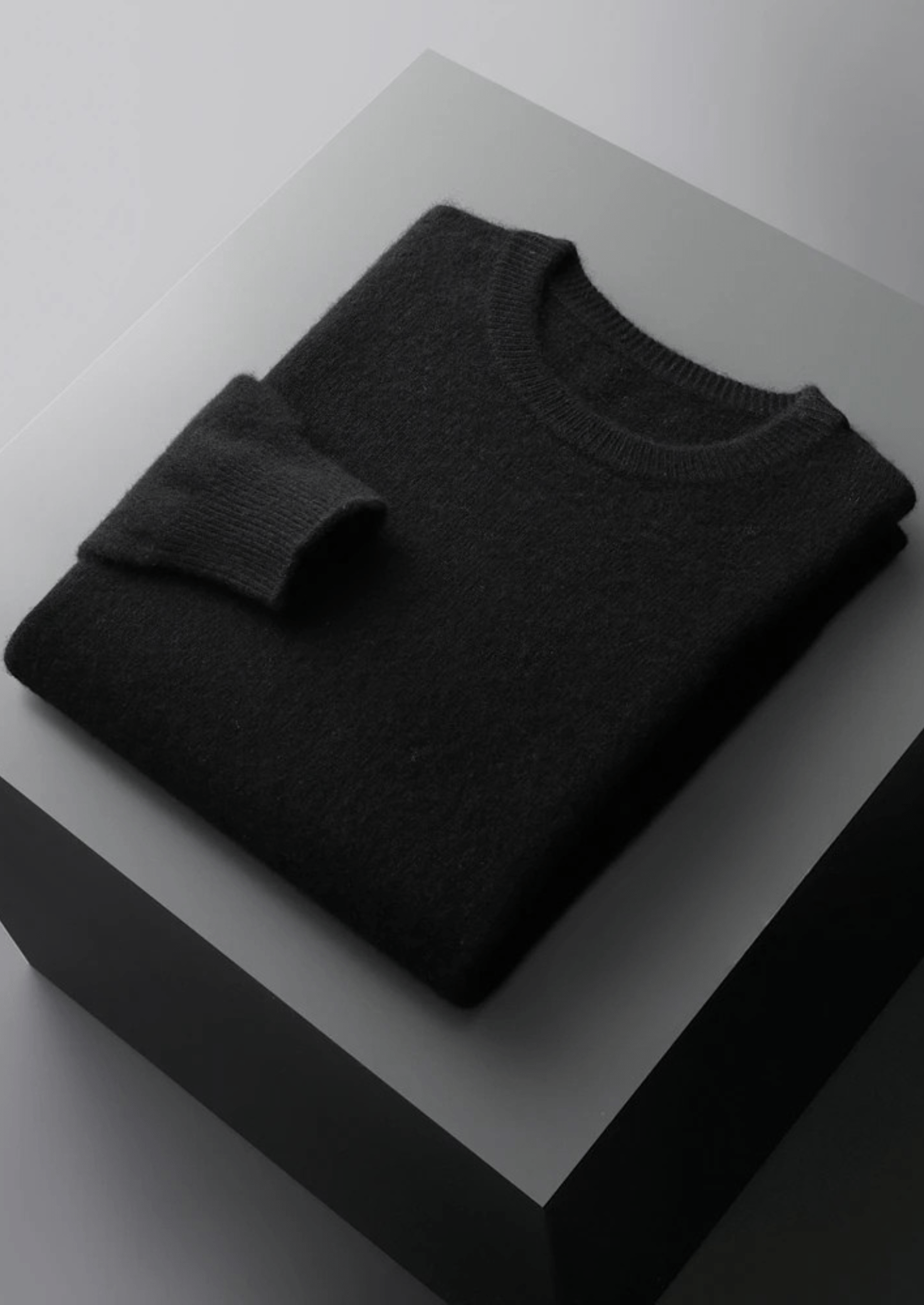 MERINO WOOL CLASSIC CREWNECK - LORMIER - 