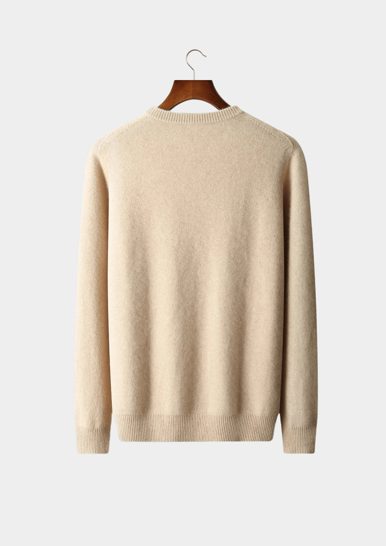 MERINO WOOL CLASSIC CREWNECK - LORMIER - 