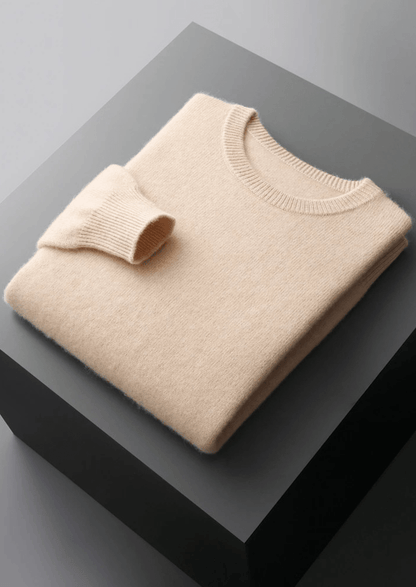 MERINO WOOL CLASSIC CREWNECK - LORMIER - 