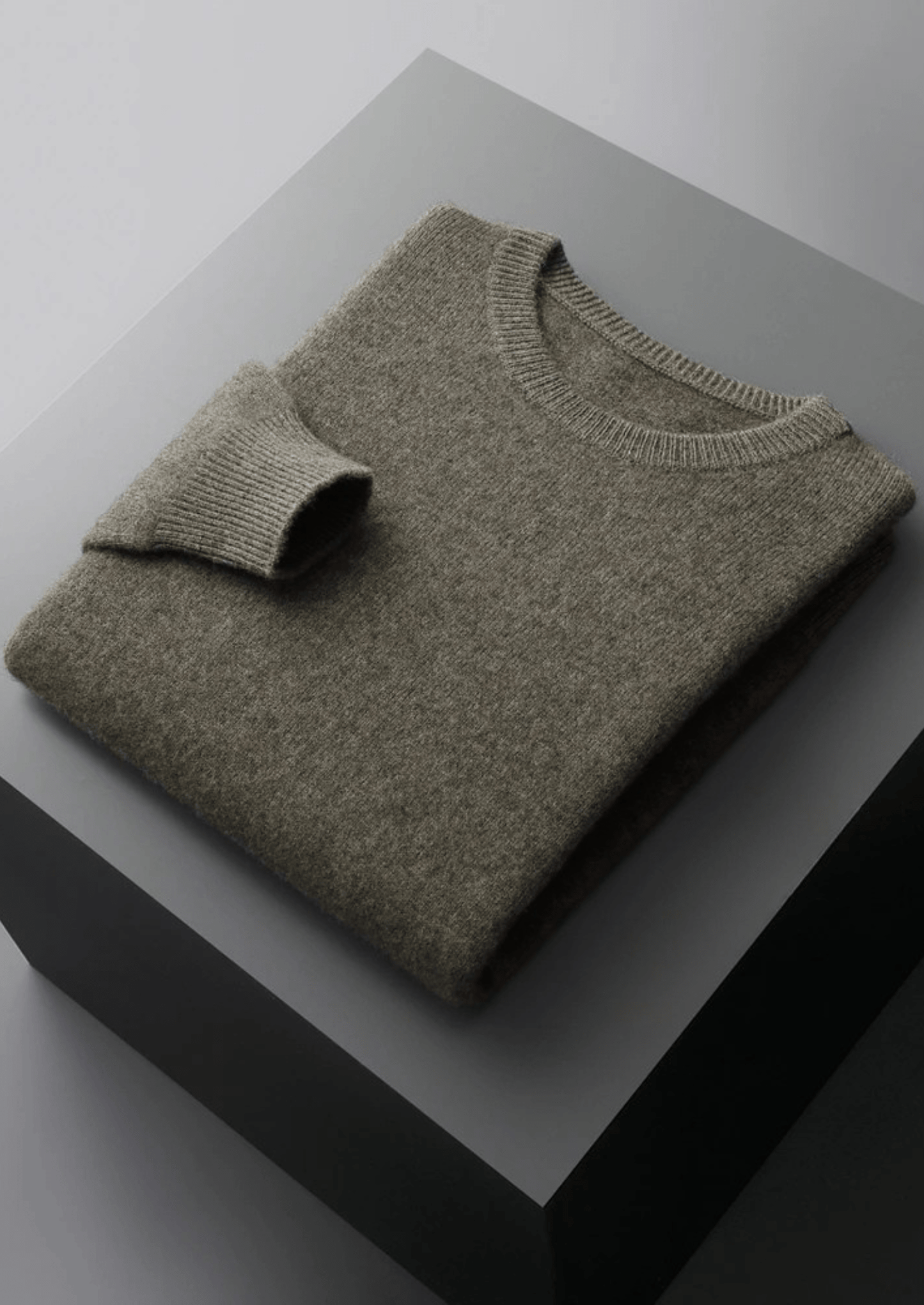 MERINO WOOL CLASSIC CREWNECK - LORMIER - 