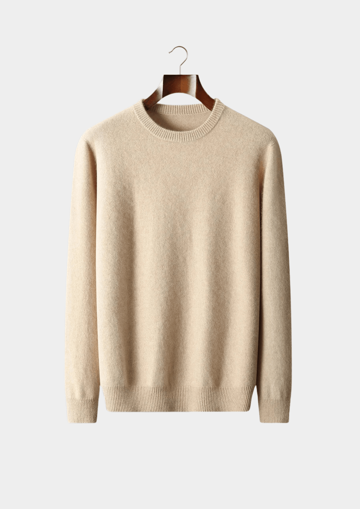 MERINO WOOL CLASSIC CREWNECK - LORMIER - 