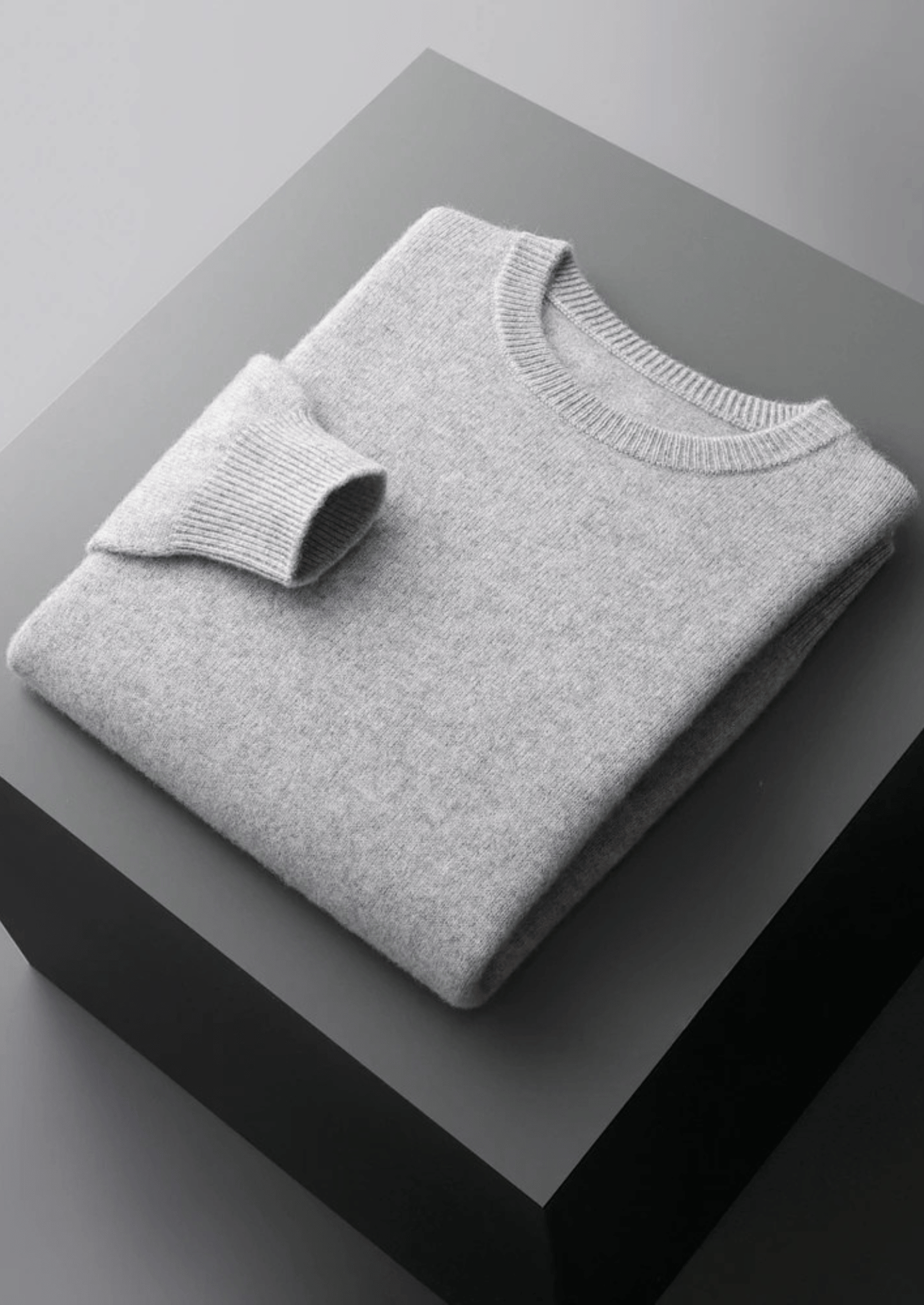 MERINO WOOL CLASSIC CREWNECK - LORMIER - 